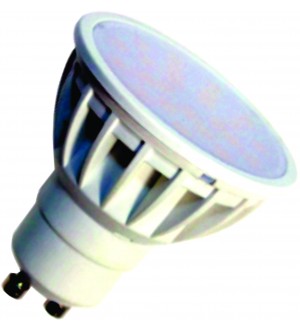 LAMPARA LED 7W 220V GU10 BCO CALIDO. LLD287C