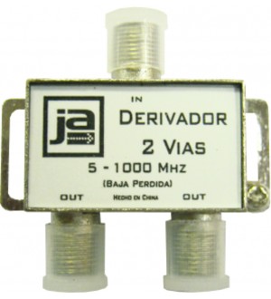 * DERIVADOR CATV 5-1000MHZ 2VIAS. TVD1012